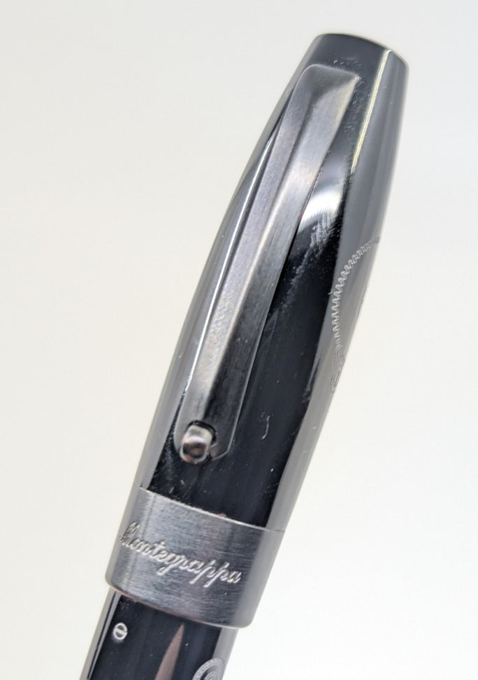 *Consignment* Montegrappa Fortuna "Time" Fountain Pen Steel Broad Nib