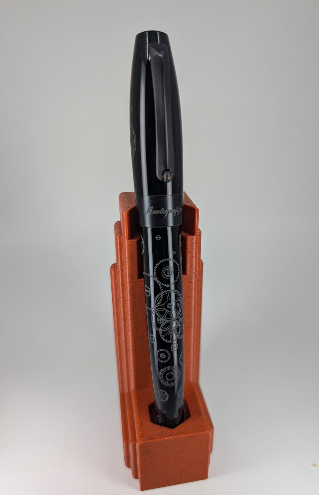 *Consignment* Montegrappa Fortuna "Time" Fountain Pen Steel Broad Nib