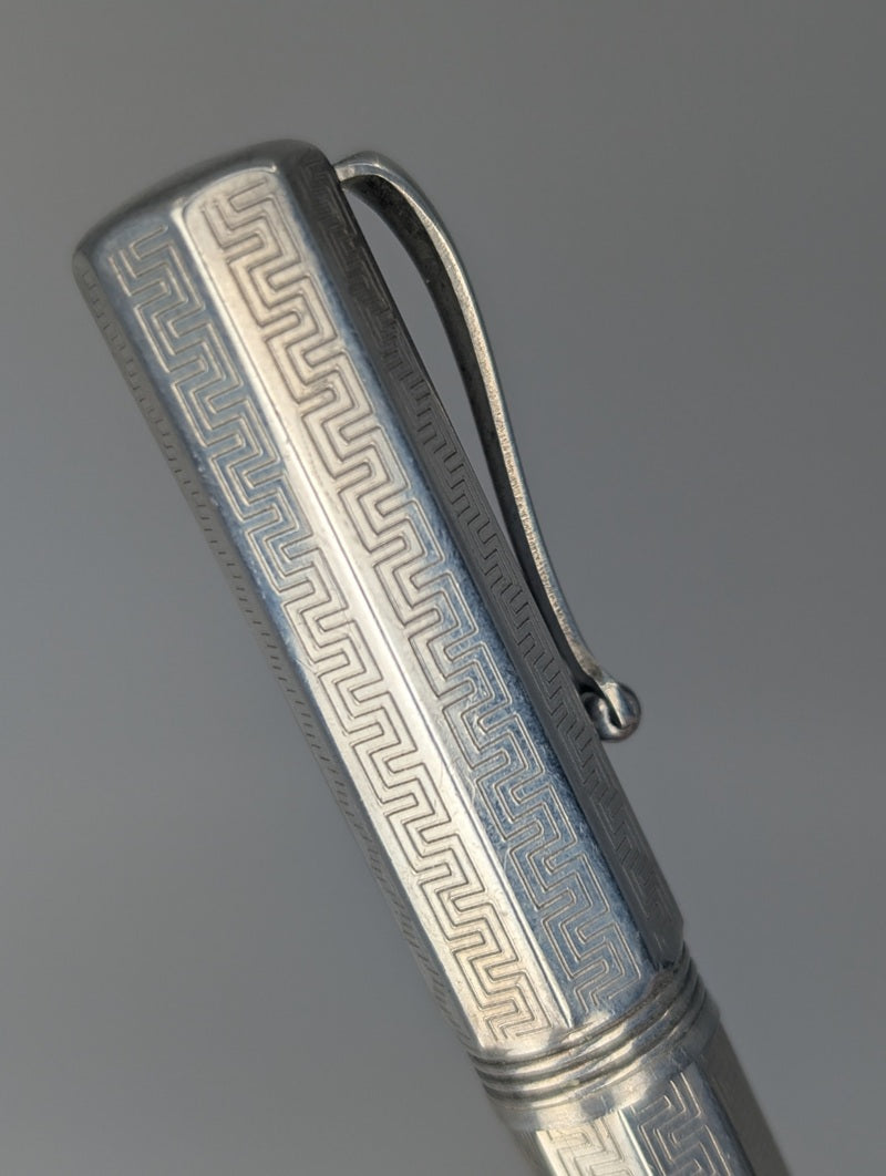 *Consignment* Montegrappa Reminiscence Sterling Silver Rollerball Pen