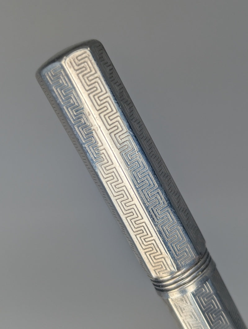 *Consignment* Montegrappa Reminiscence Sterling Silver Rollerball Pen