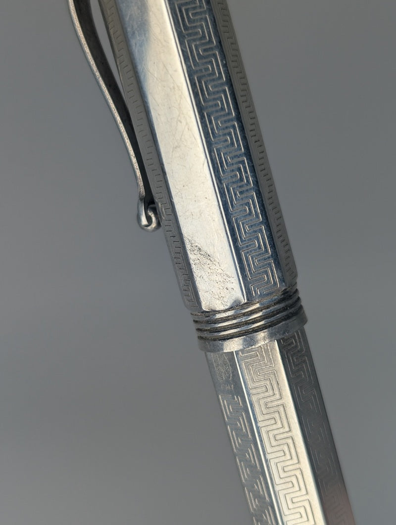 *Consignment* Montegrappa Reminiscence Sterling Silver Rollerball Pen