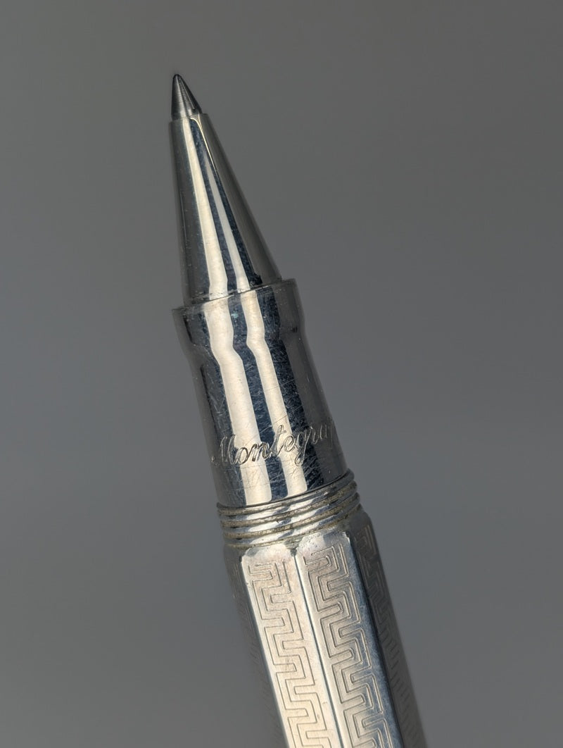 *Consignment* Montegrappa Reminiscence Sterling Silver Rollerball Pen