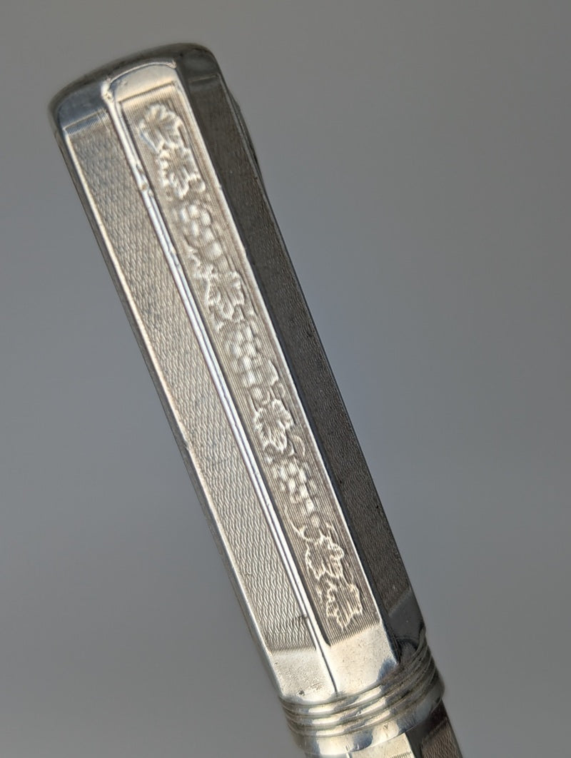 *Consignment* Montegrappa Special Reserve 1996 Sterling Silver Rollerball Pen #183