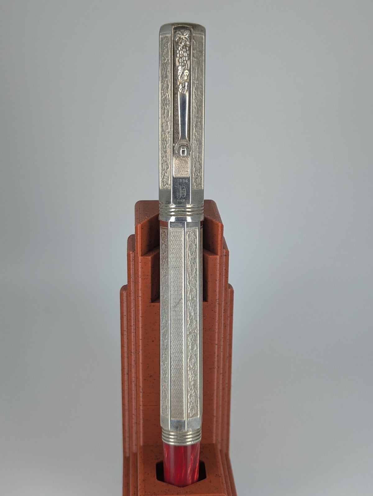 *Consignment* Montegrappa Special Reserve 1996 Sterling Silver Rollerball Pen #183
