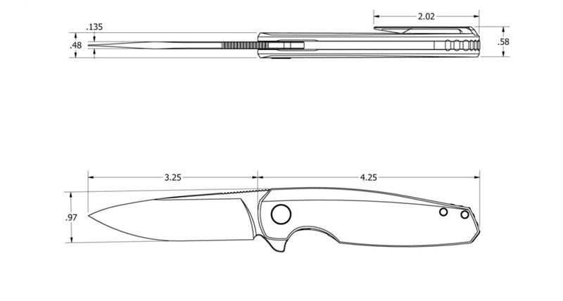 *Consignment* Holt Bladeworks Morpheus Linerlock Folding Knife