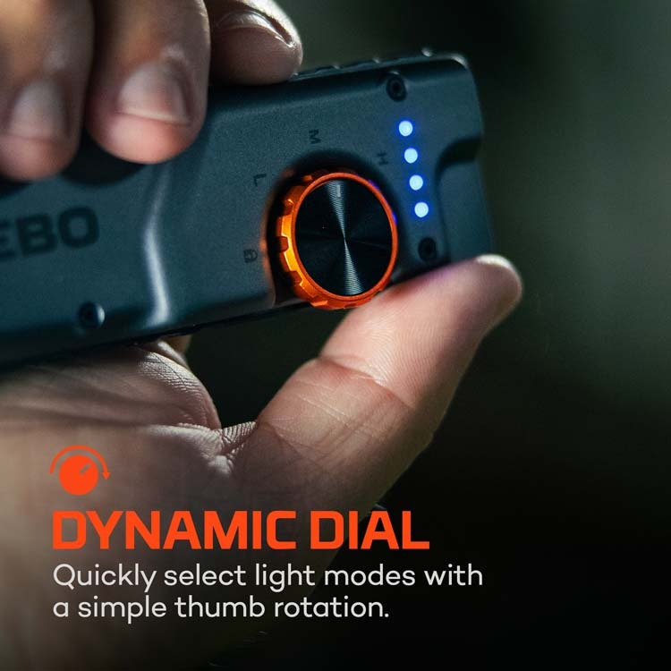 NEBO Edge 2K EDC Tactical Flashlight