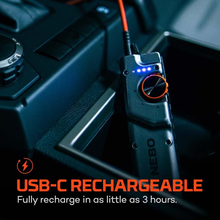 NEBO Edge 2K EDC Tactical Flashlight