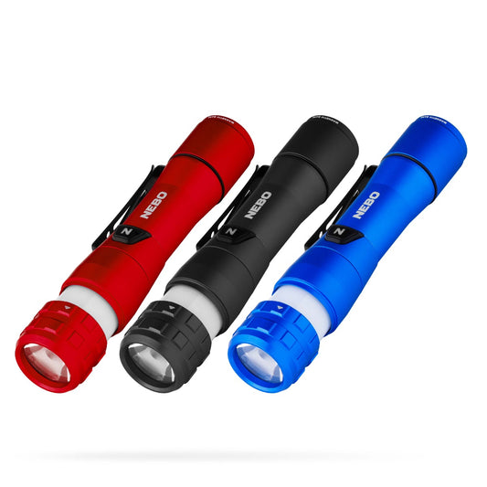NEBO LUMO 400+ Pocket Flashlight and Pop-up Lantern