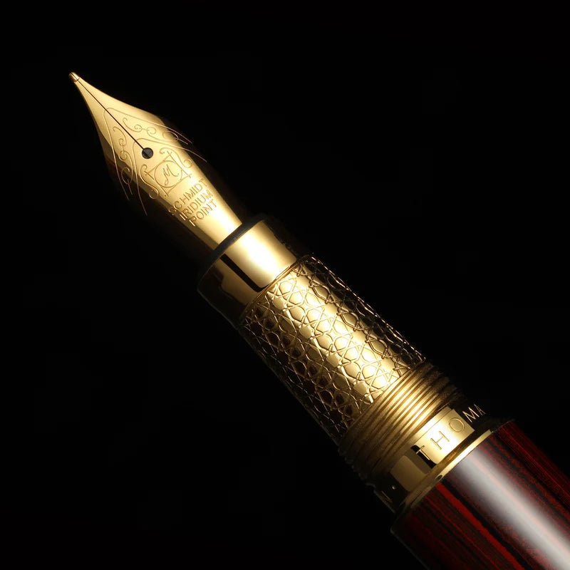 Thomas Slim Namur Ebonite Fountain Pen and Rollerball