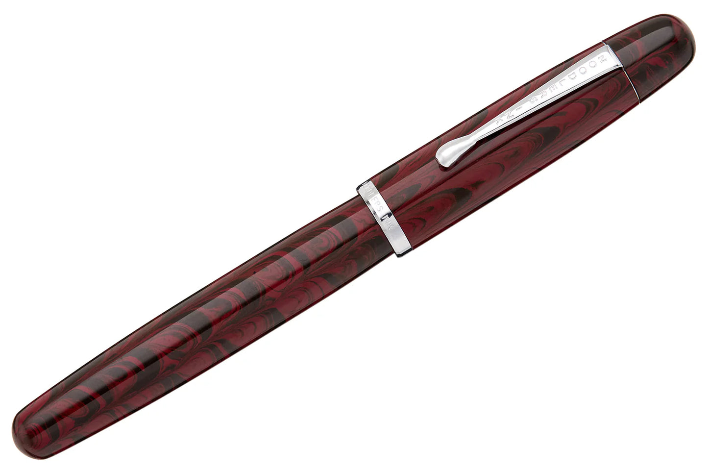 Noodler's Red Rebellion Ebonite Neponset Flex Fountain Pen