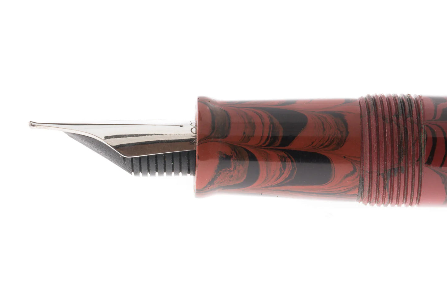 Noodler's Red Rebellion Ebonite Neponset Flex Fountain Pen