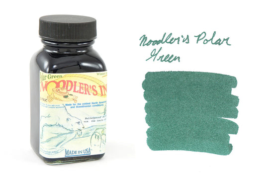 19210 Noodler's Bulletproof Polar Green 3oz.
