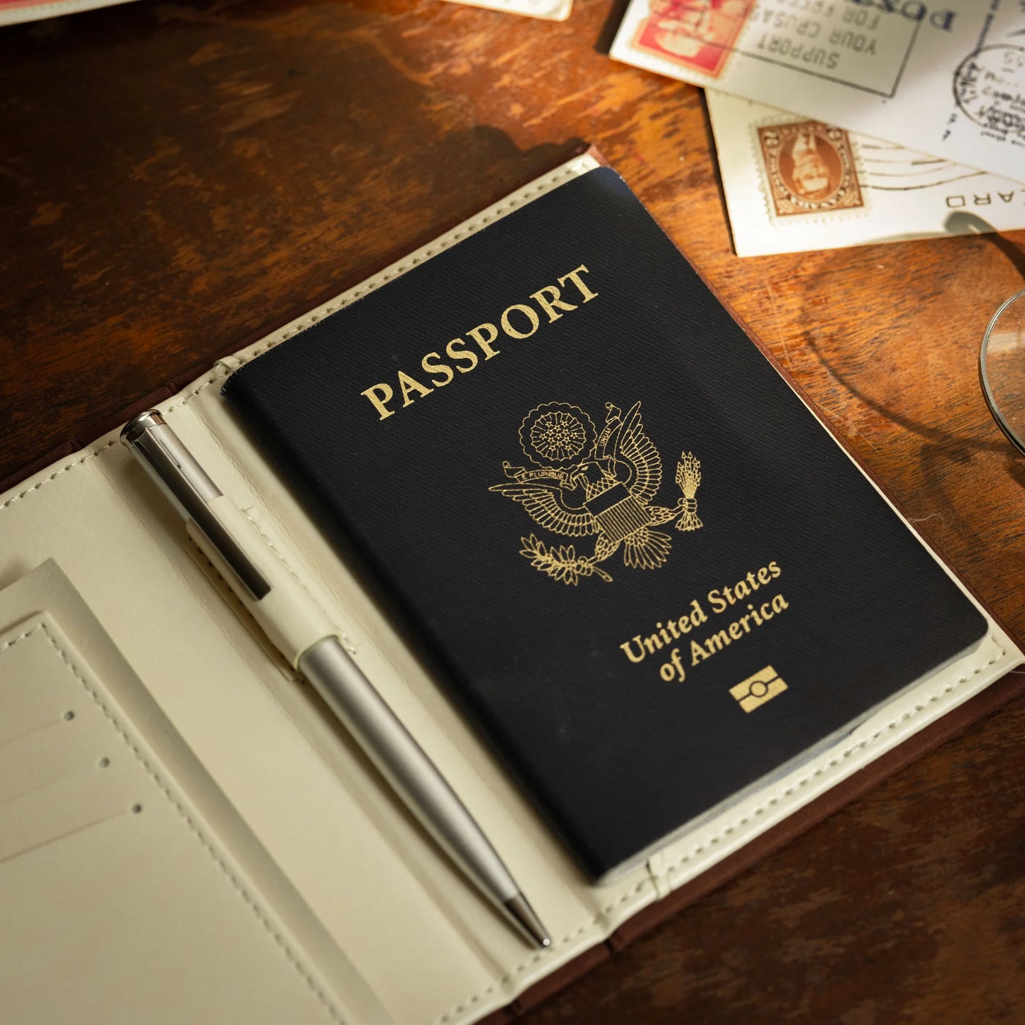 Novel Bookstore Passport / Notebook Wallet