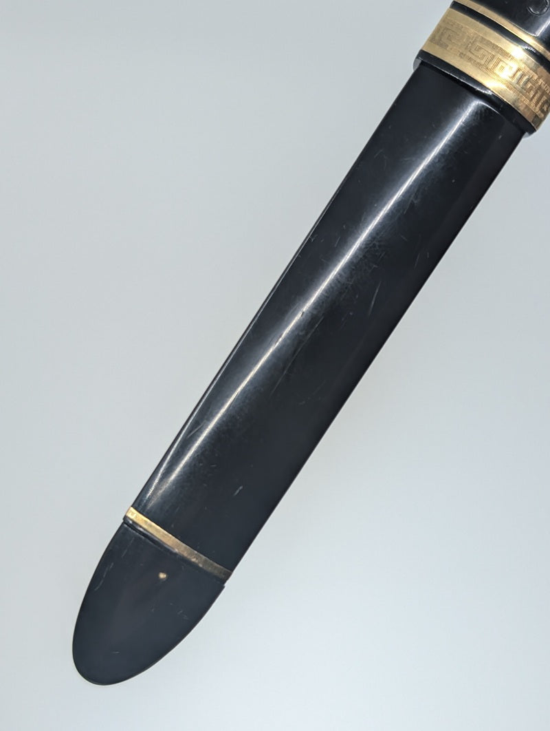 *Consignment* OMAS 360 Black Fountain Pen 18k Gold Broad Nib