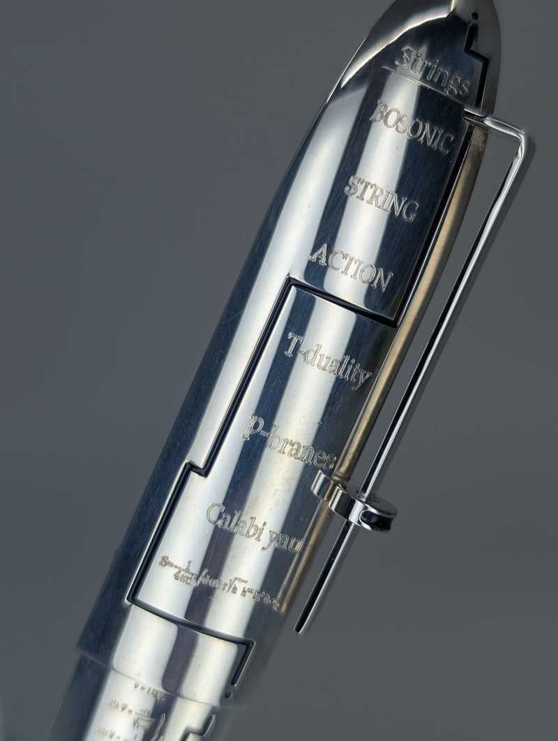 *Consignment* OMAS 360 "Imagination" Sterling Silver Fountain Pen 18k Gold Medium Nib #462 of 905