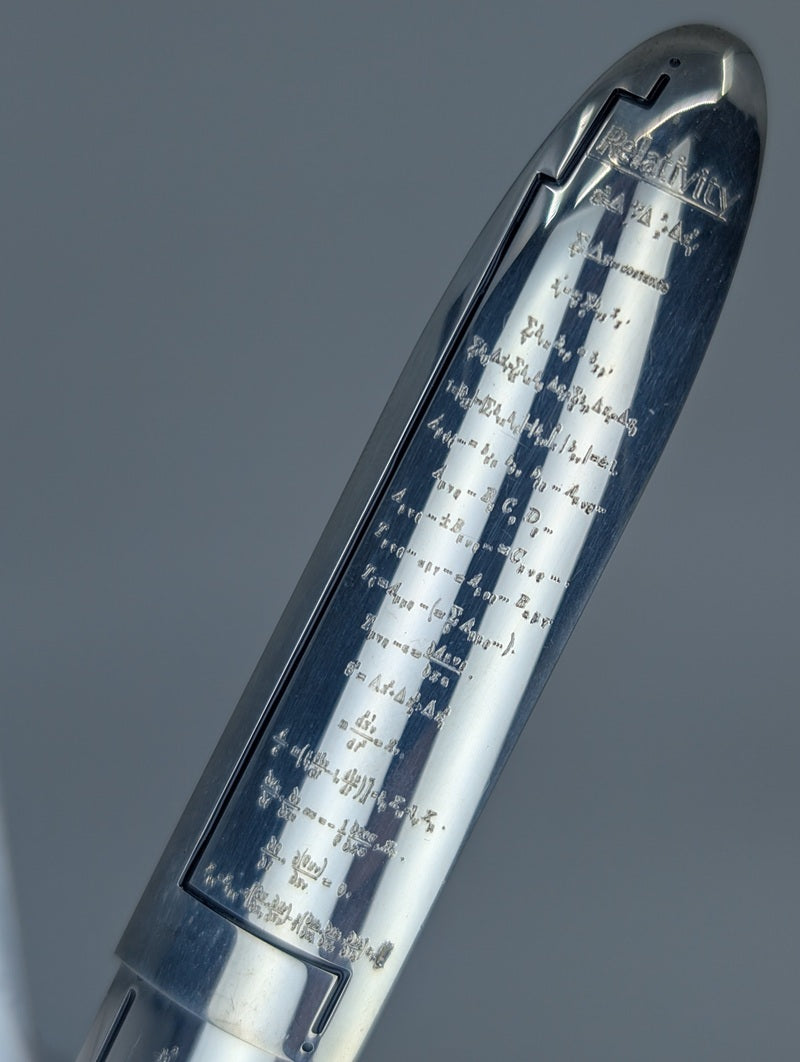 *Consignment* OMAS 360 "Imagination" Sterling Silver Fountain Pen 18k Gold Medium Nib #462 of 905