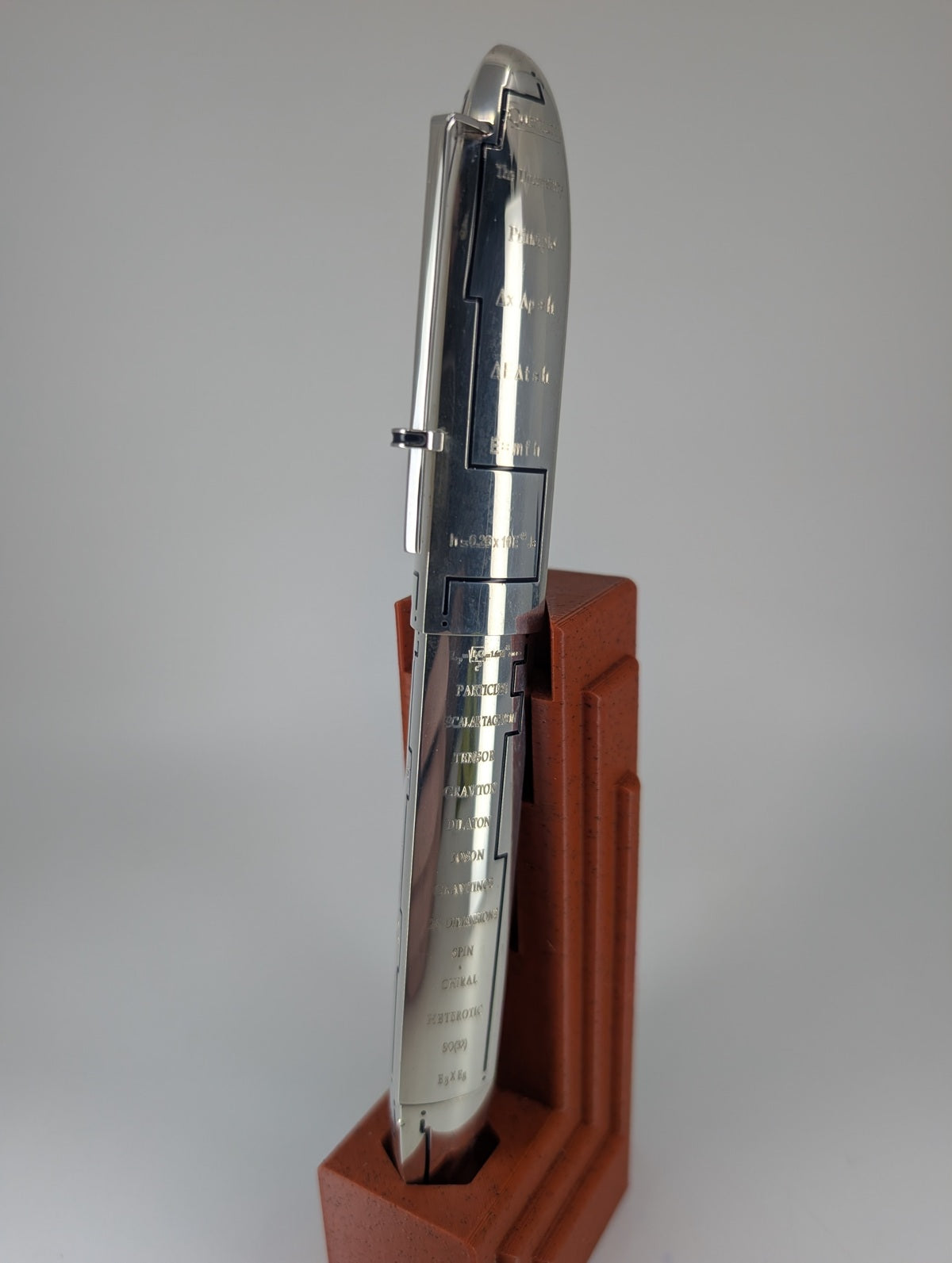 *Consignment* OMAS 360 "Imagination" Sterling Silver Fountain Pen 18k Gold Medium Nib #462 of 905