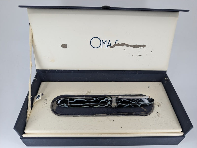 *Consignment* OMAS 360 Wild Celluloid Fountain Pen 18k Gold Medium Nib