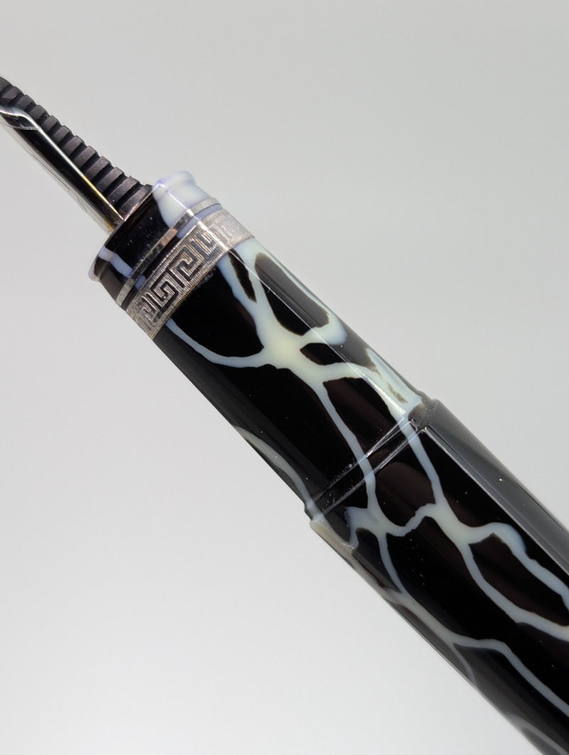 *Consignment* OMAS 360 Wild Celluloid Fountain Pen 18k Gold Medium Nib