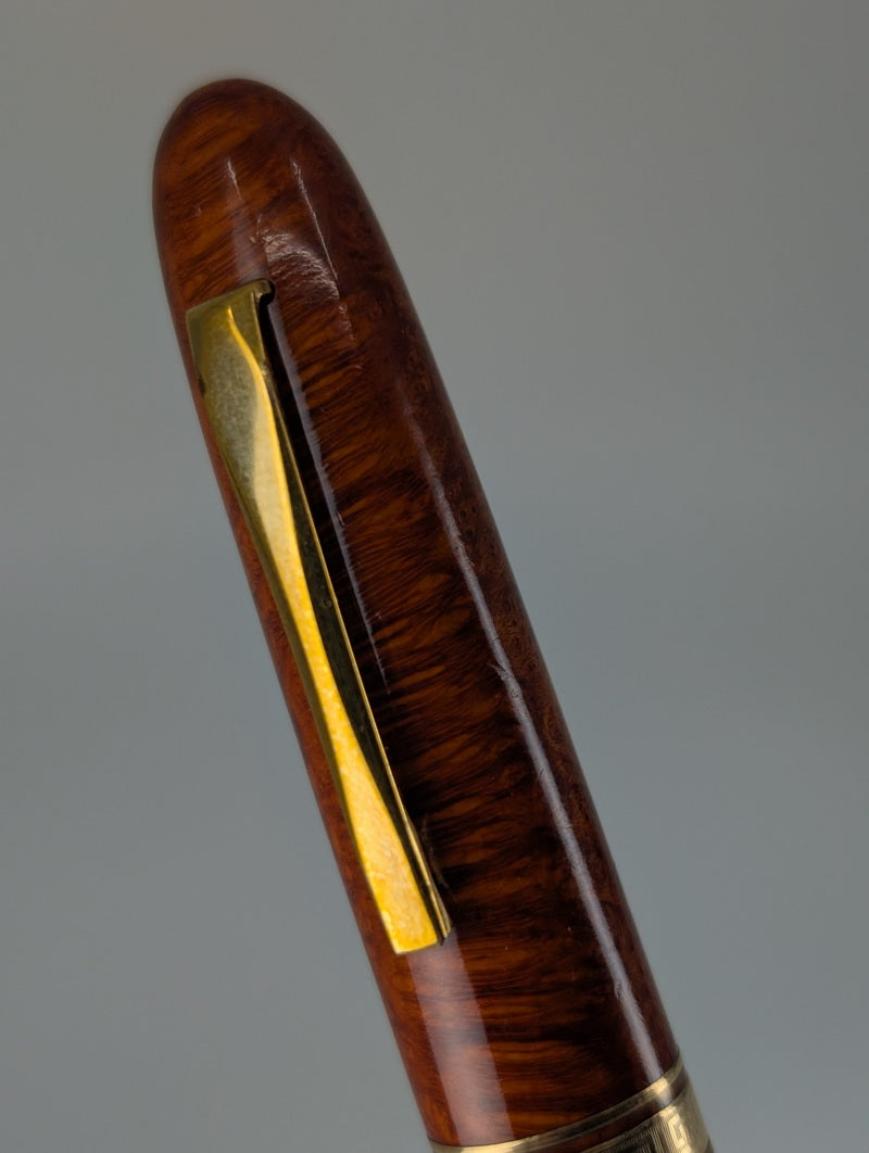 OMAS-AM-87-Briarwood-Red-Mechanical-Pencil-Clip