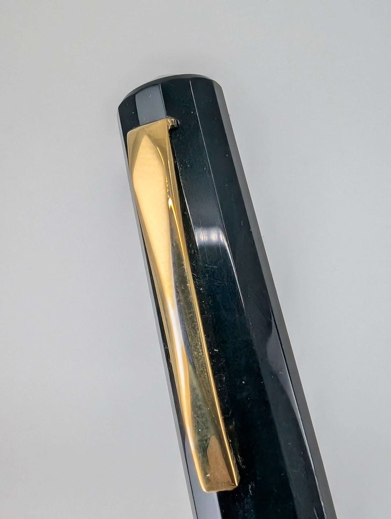 *Consignment* OMAS Extra Black Paragon w/ Gold Trim Mechanical Pencil