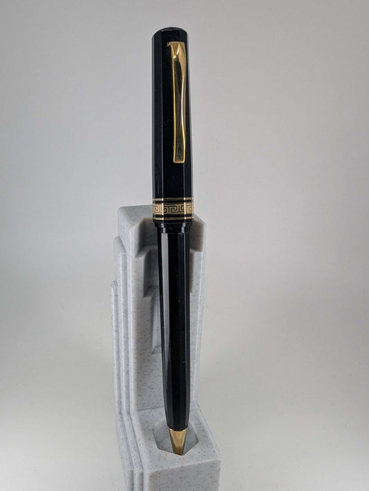 *Consignment* OMAS Extra Black Paragon w/ Gold Trim Mechanical Pencil