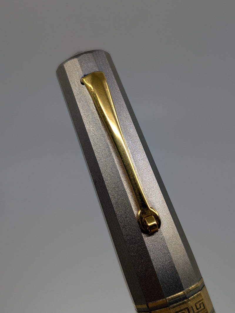 *Consignment* OMAS T2 Titanium Paragon Limited Edition Fountain Pen 18k Gold Medium Nib #111 of 750