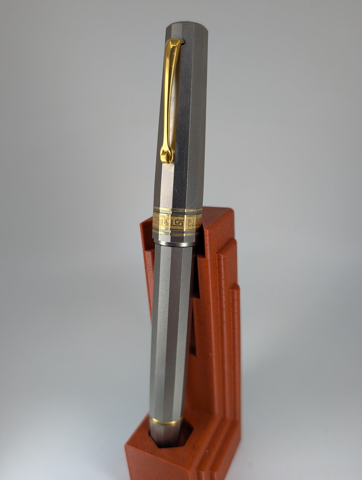*Consignment* OMAS T2 Titanium Paragon Limited Edition Fountain Pen 18k Gold Medium Nib #111 of 750