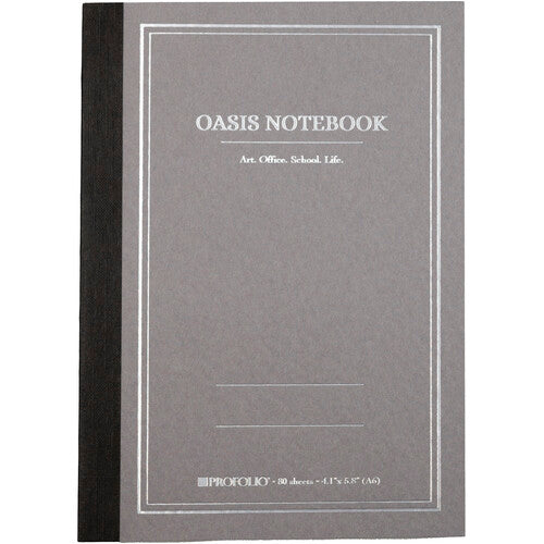 Oasis Notebook A6 4.1"x5.8" 80 sheets