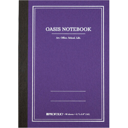 Oasis Notebook A6 4.1"x5.8" 80 sheets