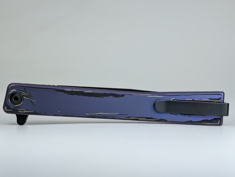 *Consignment* Ocaso Solstice Cel Shade Liner Lock Folding Knife
