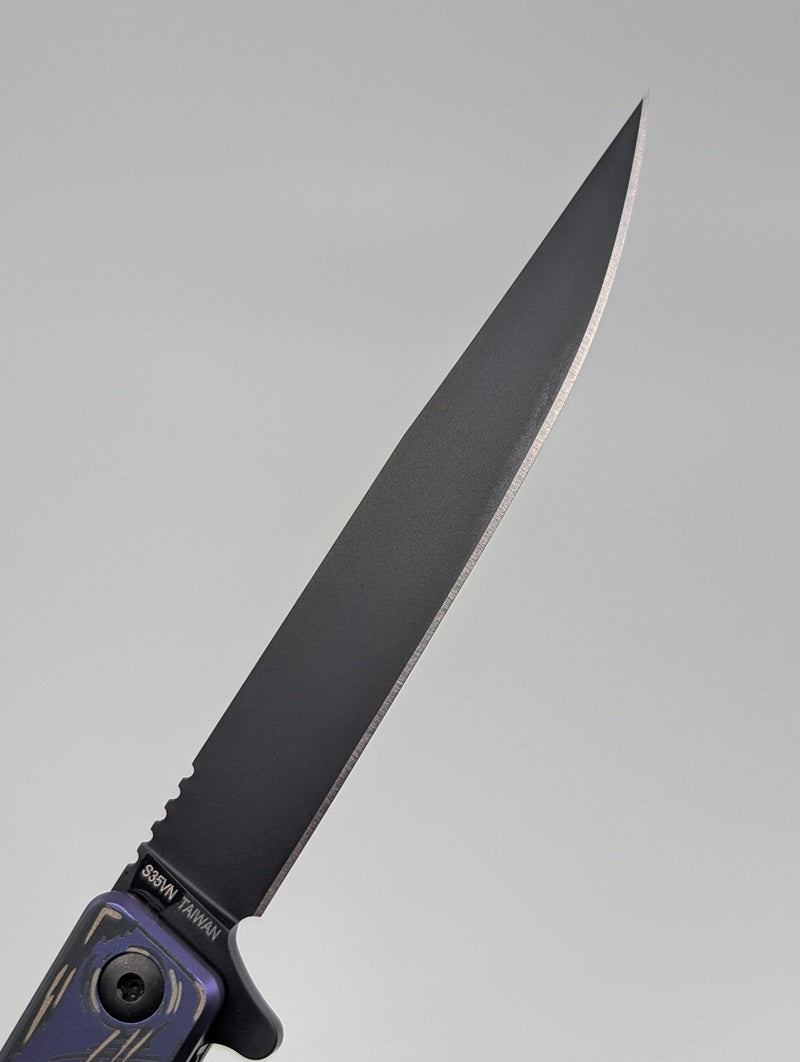 *Consignment* Ocaso Solstice Cel Shade Liner Lock Folding Knife
