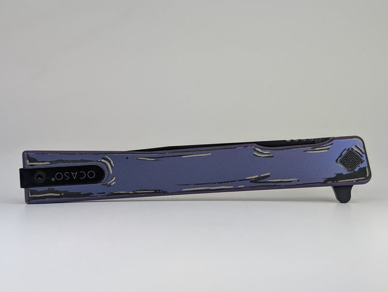 *Consignment* Ocaso Solstice Cel Shade Liner Lock Folding Knife