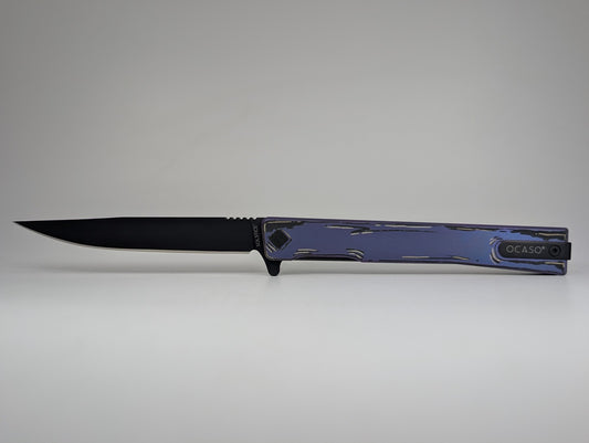 *Consignment* Ocaso Solstice Cel Shade Liner Lock Folding Knife