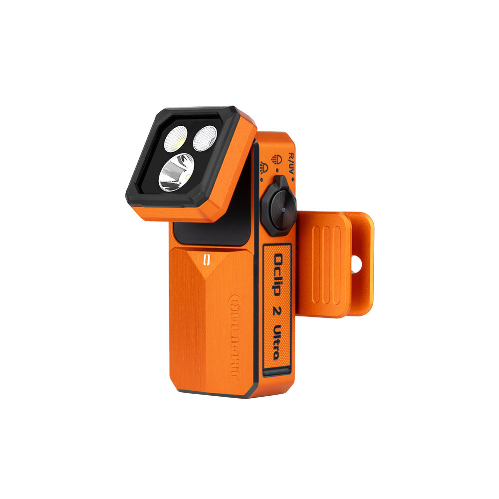 Olight Oclip 2 Ultra & Premium Clip Flashlight | UV, Floodlight, Red & Spotlight