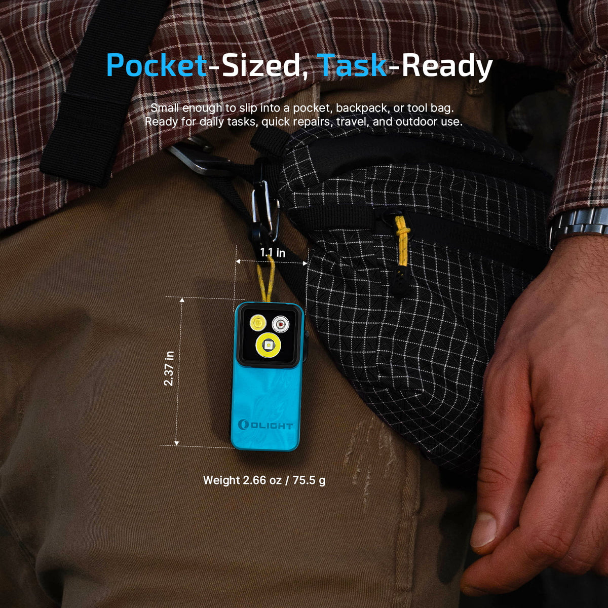 Olight Oclip 2 Pro EDC Clip Flashlight