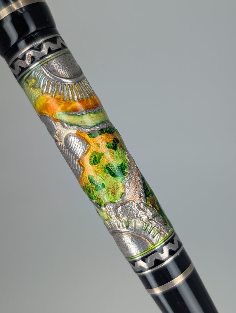 *Consignment* Omas Mandela Fountain Pen Stub Nib L/E 1057 of 1600