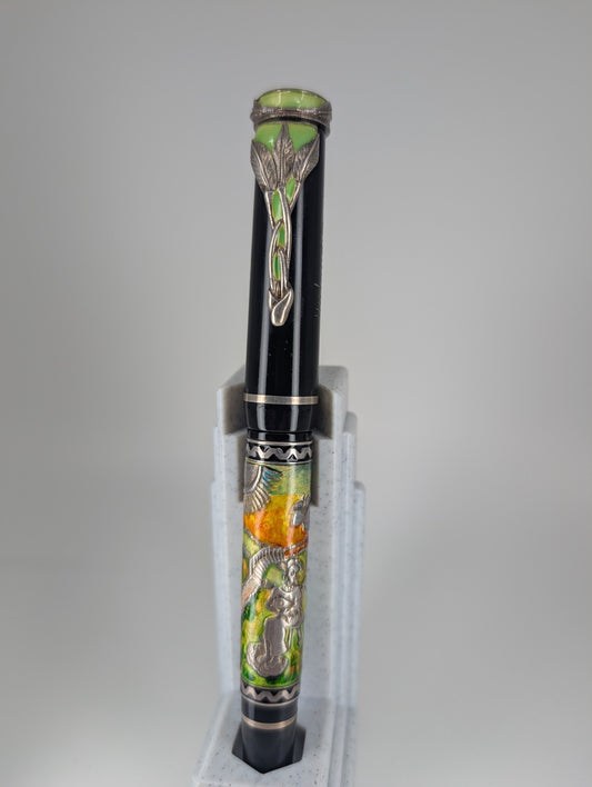*Consignment* Omas Mandela Fountain Pen Stub Nib L/E 1057 of 1600
