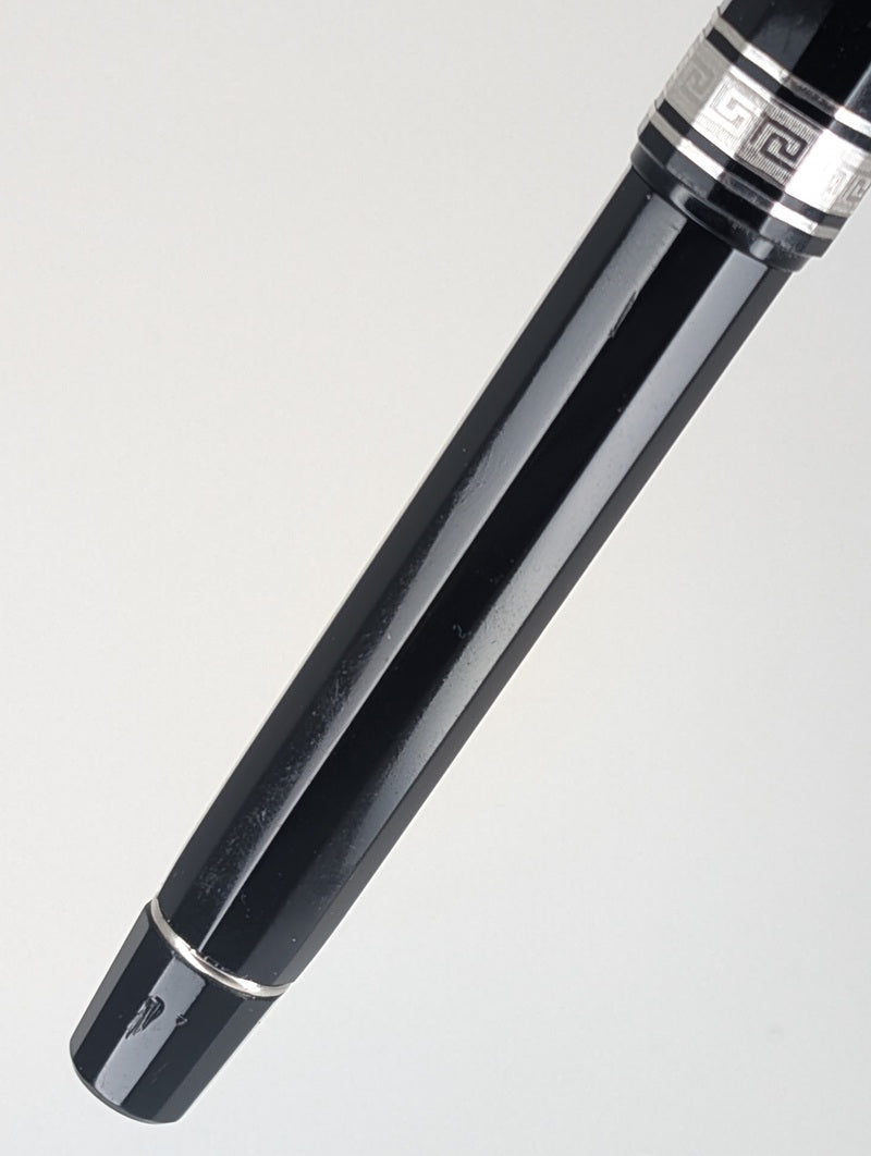 *Consignment* Omas Paragon Black Fountain Pen Medium Nib
