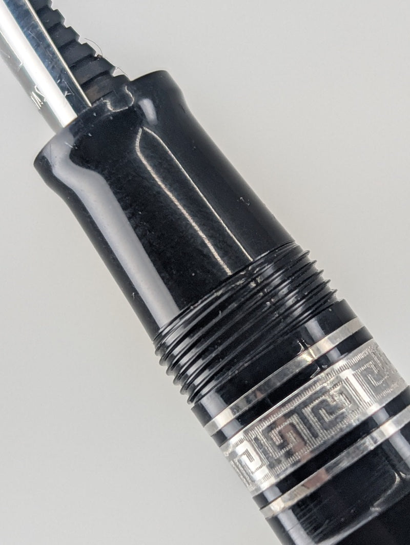 *Consignment* Omas Paragon Black Fountain Pen Medium Nib