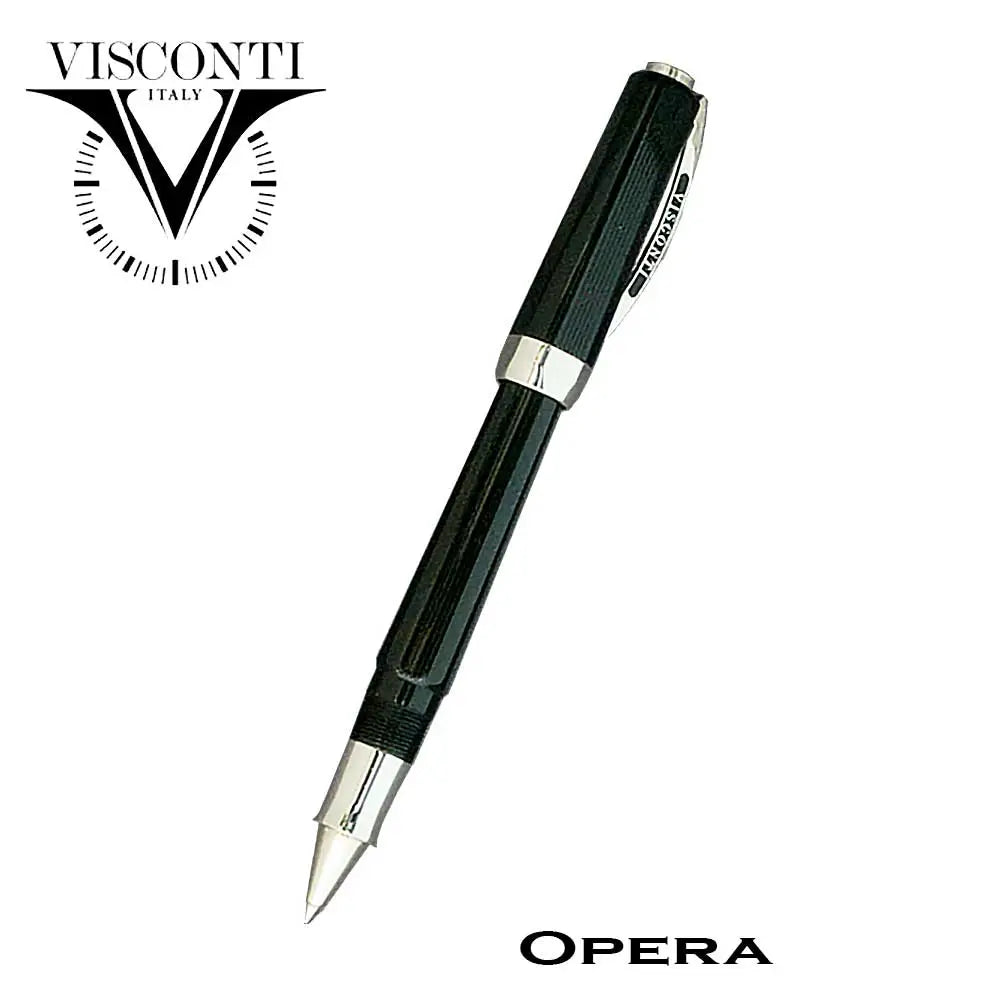 Visconti Opera Vertigo Black Rollerball Pen Magnetic Cap