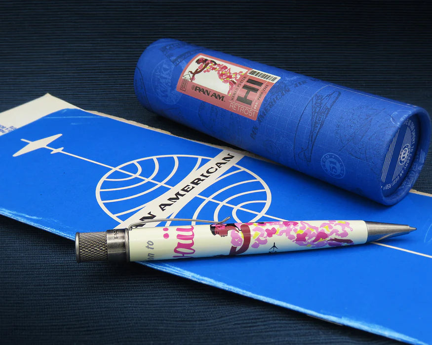 Retro 51 PAN AM Hawaii Poster Rollerball Pen