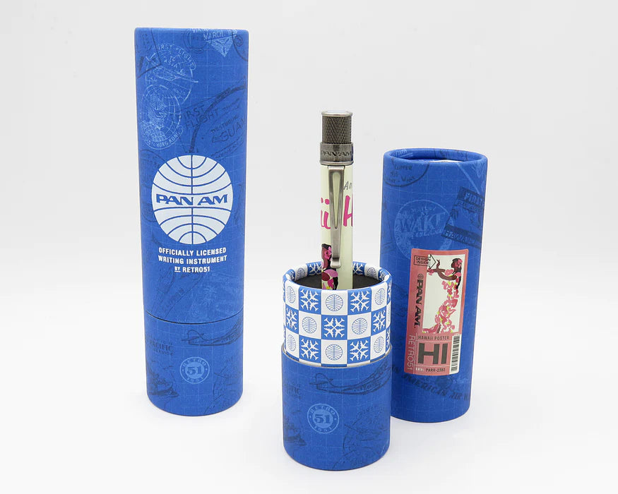 Retro 51 PAN AM Hawaii Poster Rollerball Pen