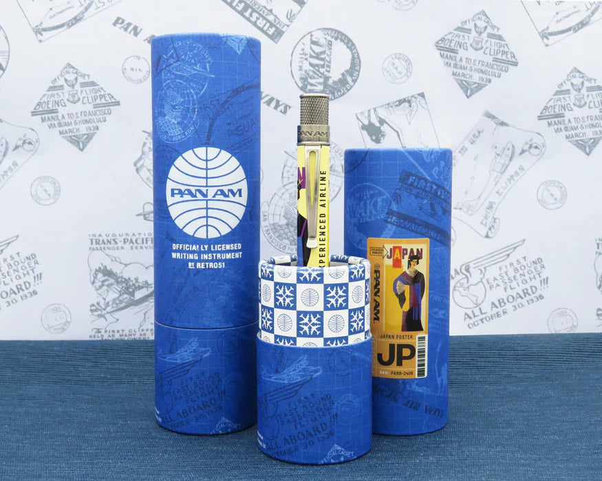 Retro 51 PAN AM Japan Poster Rollerball Pen