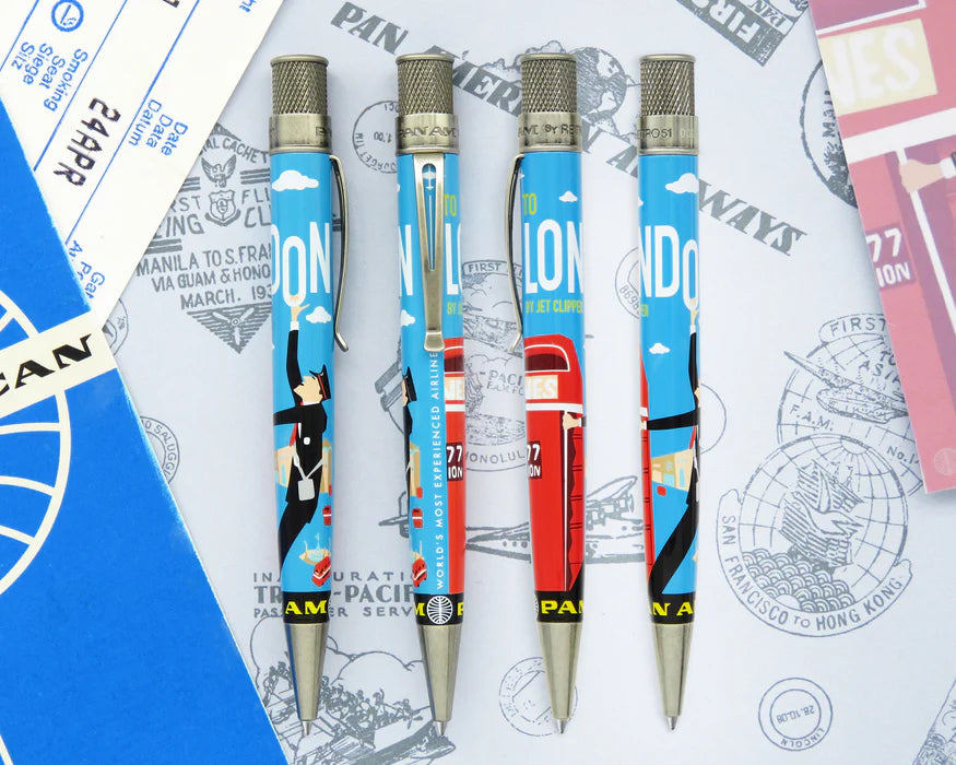 Retro 51 Tornado PAN AM London Poster Rollerball