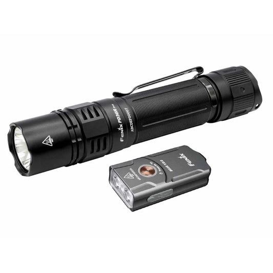 Fenix PD36R PRO Rechargeable Flashlight + E03R V2.0 Gift Set