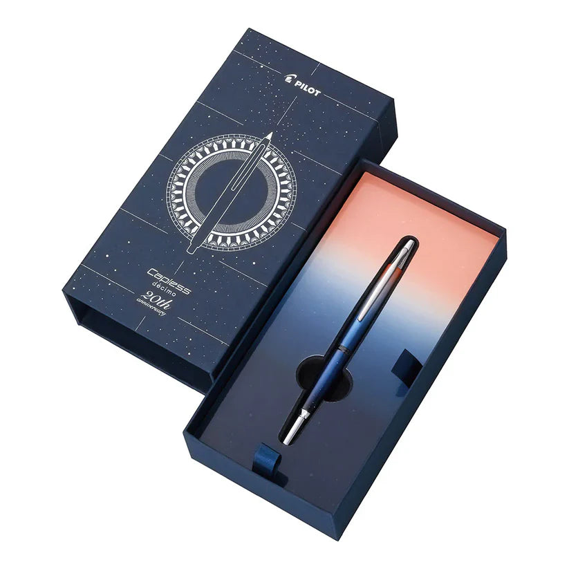 Pilot Capless Decimo Fountain Pen 20th Anniversary Limited Edition