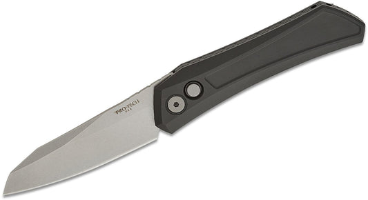 Protech Oligarch Auto Black Folding Knife