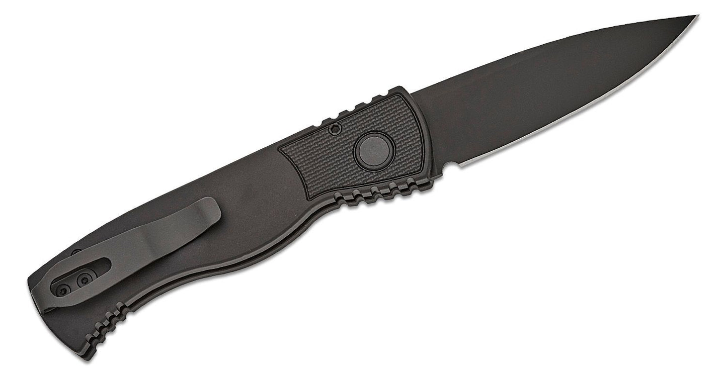 Protech Tactical Response 2 Black DLC Magnacut Auto Folding Knife