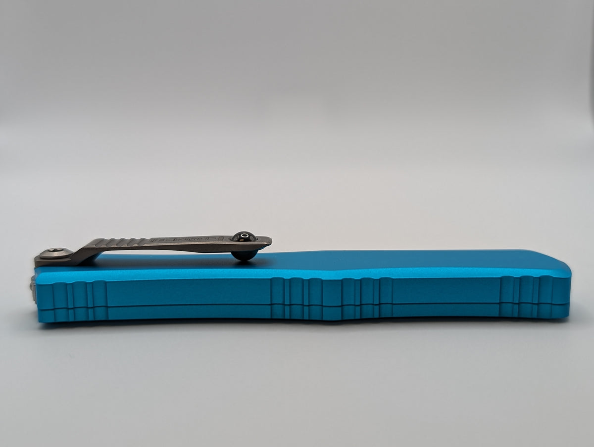 Microtech Hera II Mini Bayonet Turquoise Stonewash Standard